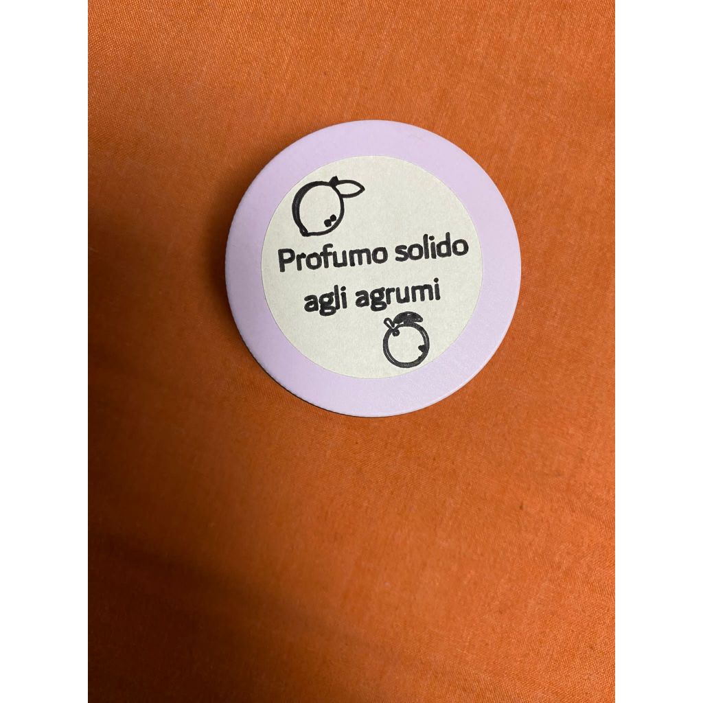 Profumo solido olio essenziale sgrumi bio 40gr