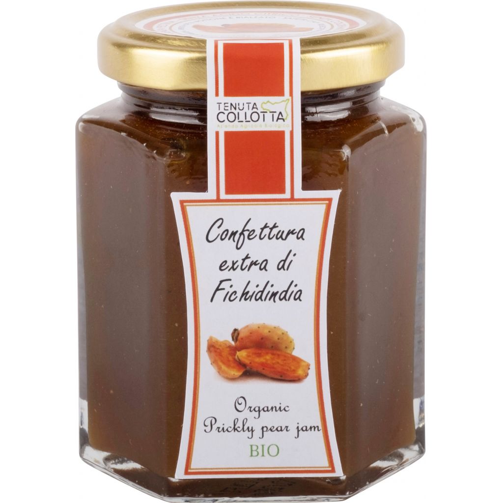 Confettura extra di Fichidindia Bio 230 g - 100% Italiano - Prodotto in Sicilia