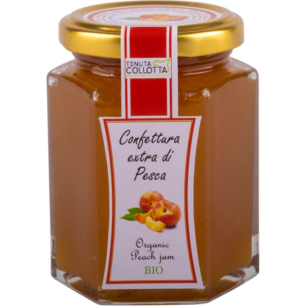 Extra jam Peaches Bio 230 g