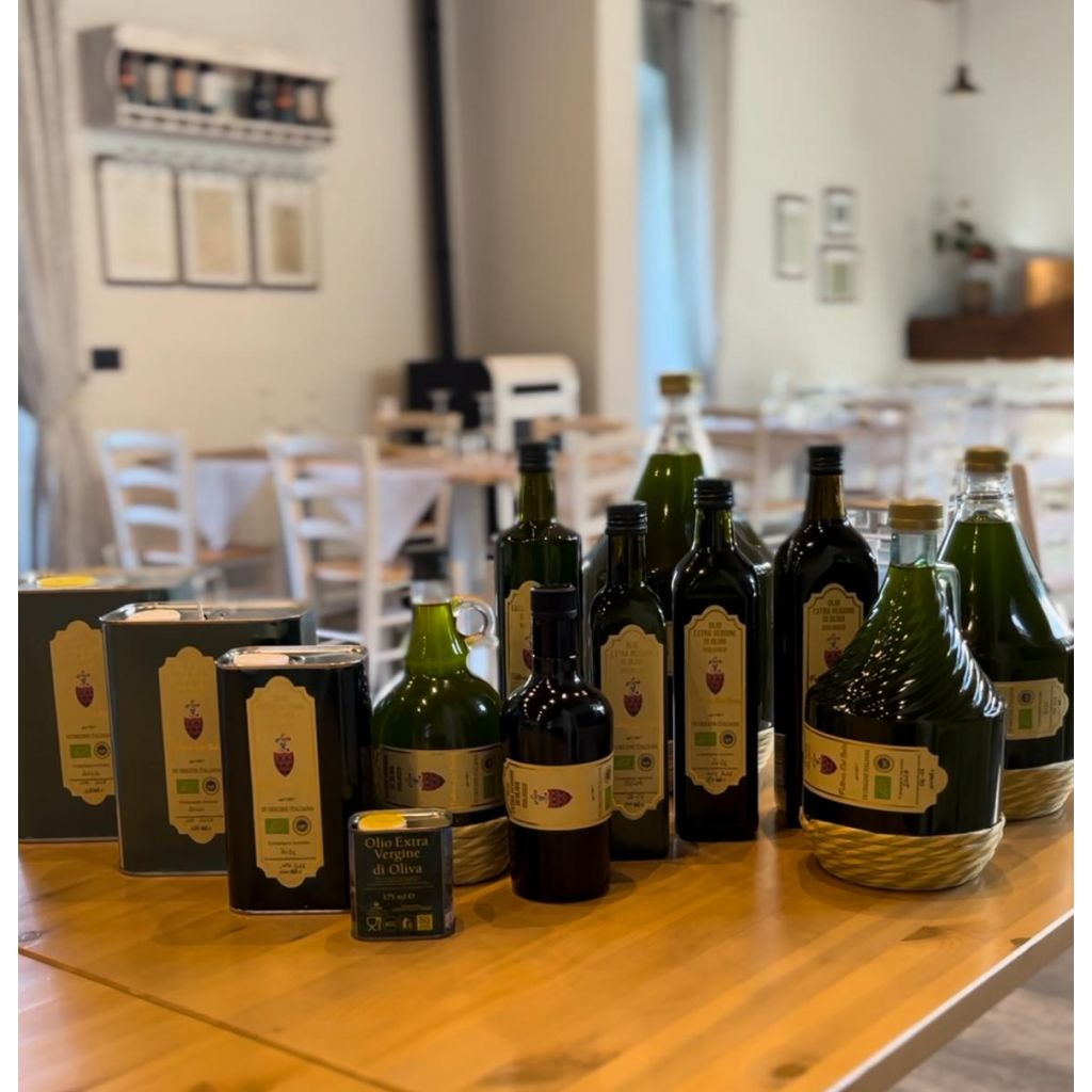 Olio Extra Vergine di Oliva Biologico - Bottiglia 1 lt.