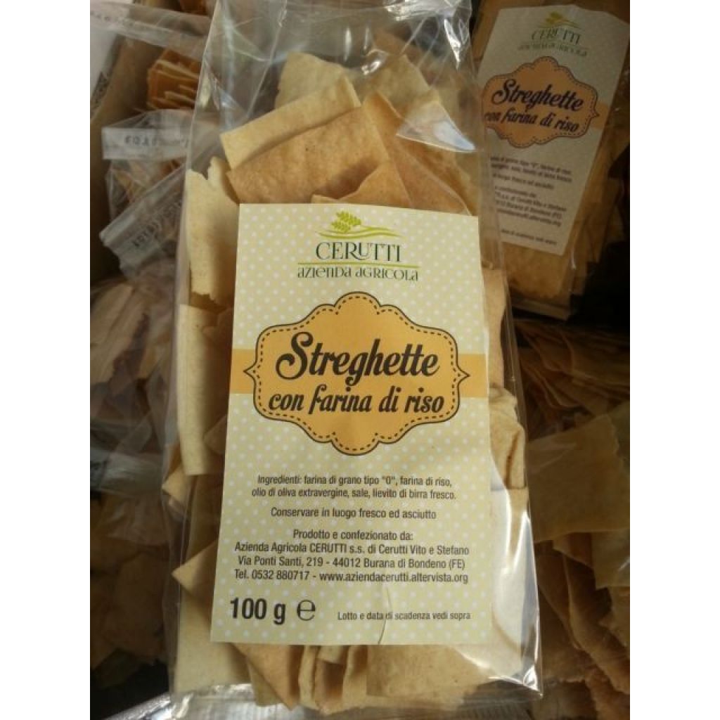 Streghette di riso conf. da 100 gr