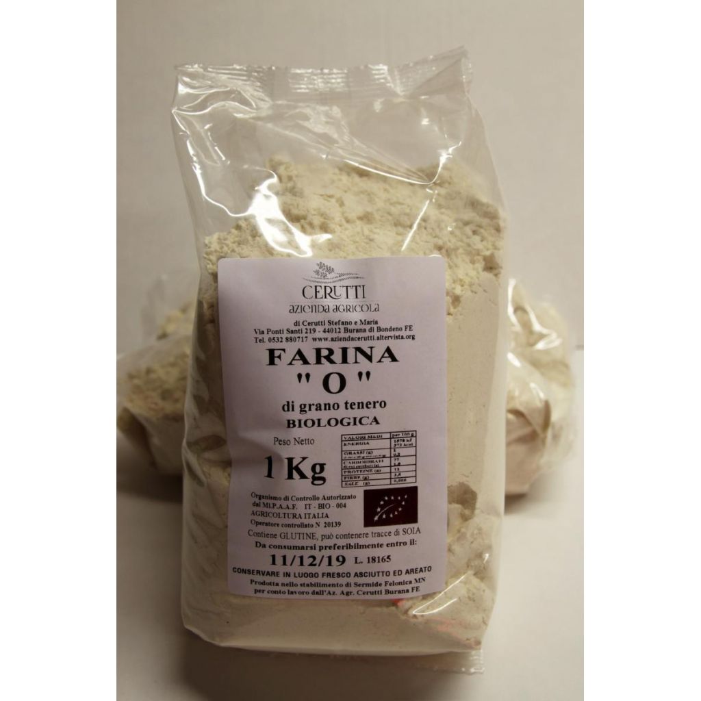 Farina di grano Bio tipo 0