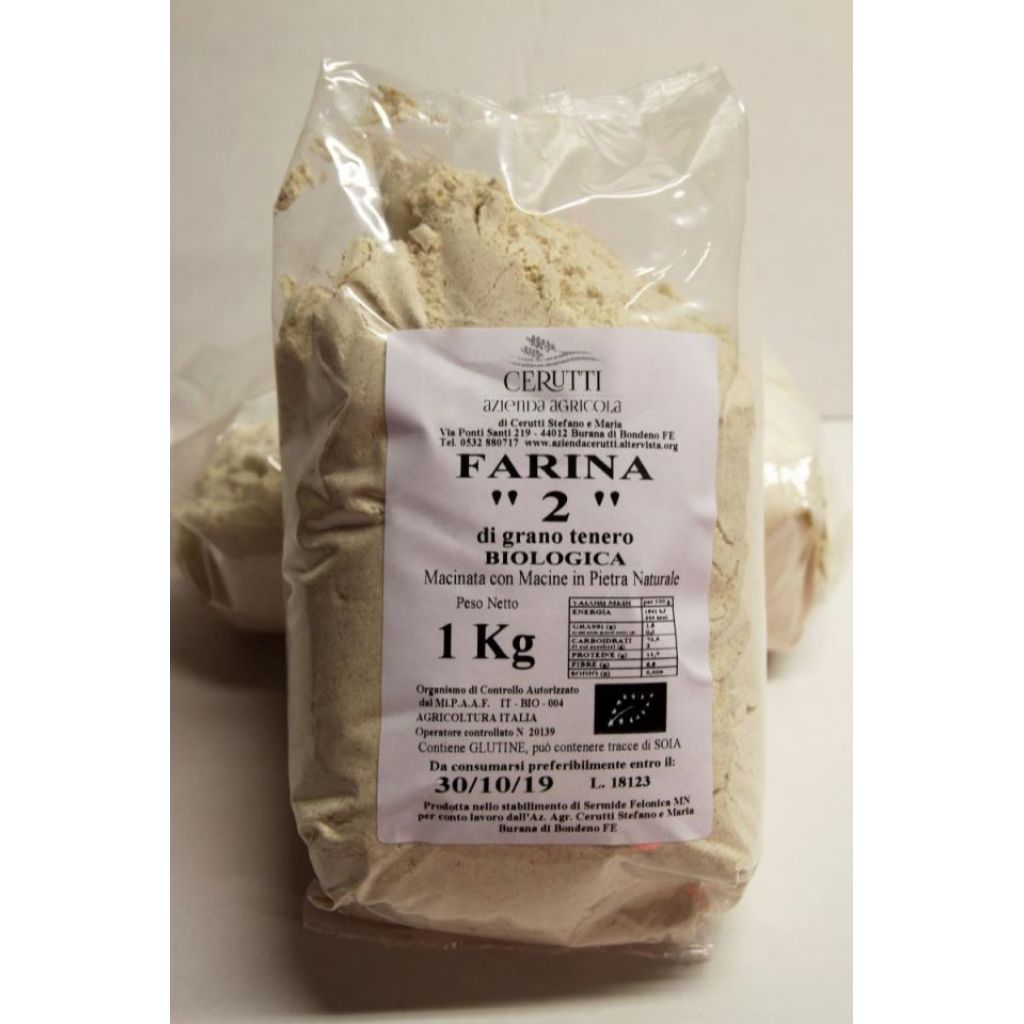 Farina di grano Bio tipo 2