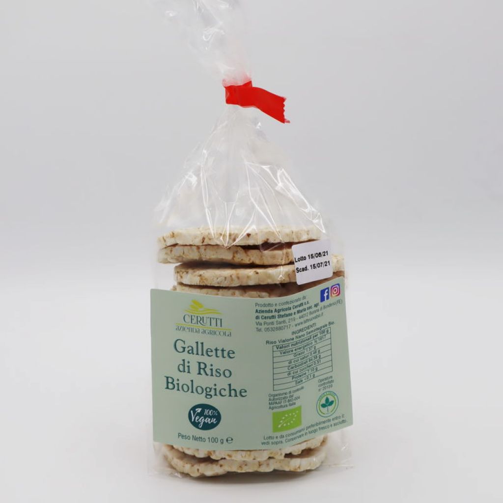GALLETTE DI RISO DA 100 G