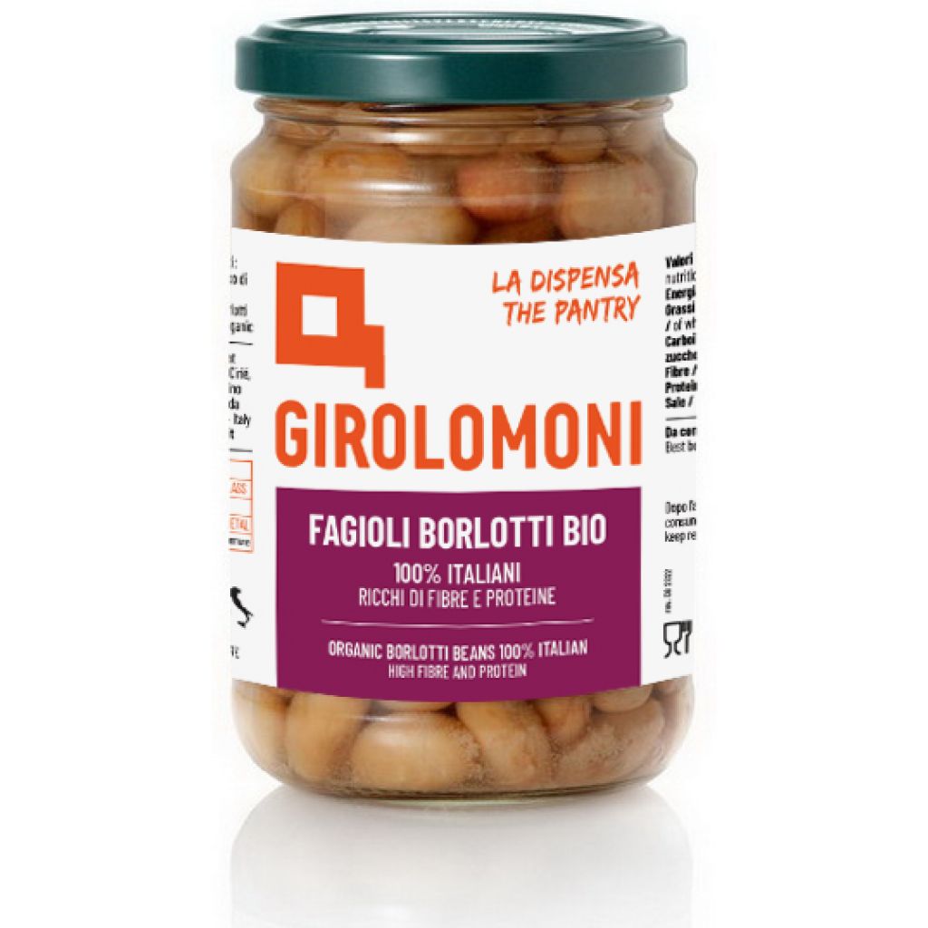 Fagioli Borlotti Lessati Bio 300 g