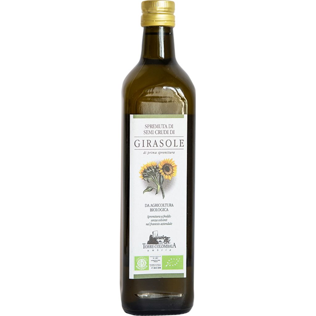 Olio di semi di girasole spremuto a freddo