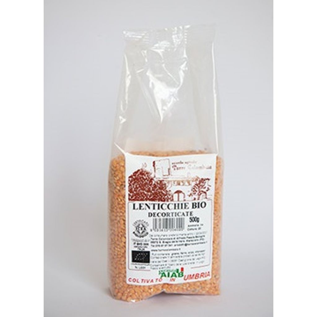 LENTICCHIE DECORTICATE BIO