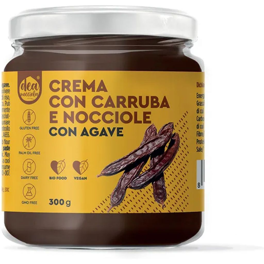 Crema di nocciole con carruba - gr 300