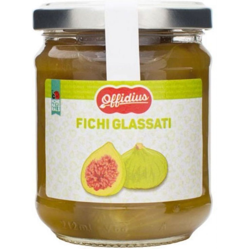 Fichi glassati - FRUTTA DI PRIMA SCELTA - 220 gr - Offidius