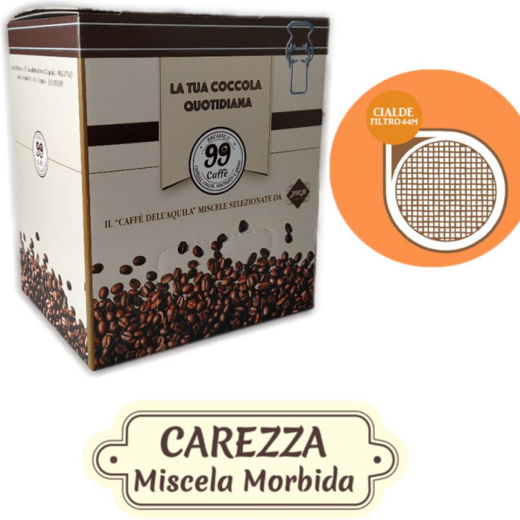 110 Cialde ESE 44mm - Carezza, Miscela Delicata - 99 Caff&egrave;