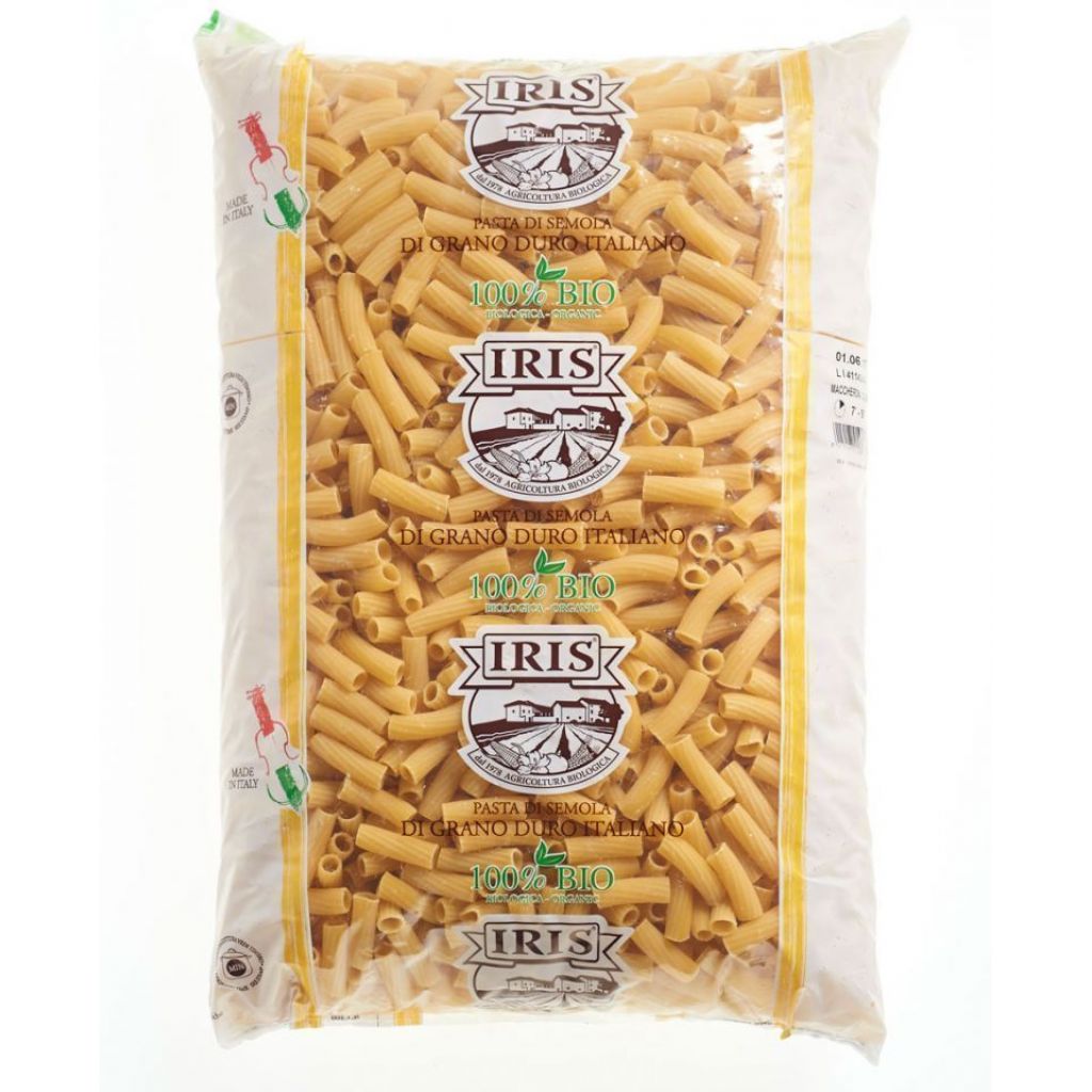 Maccheroni semola bio IRIS 5 Kg