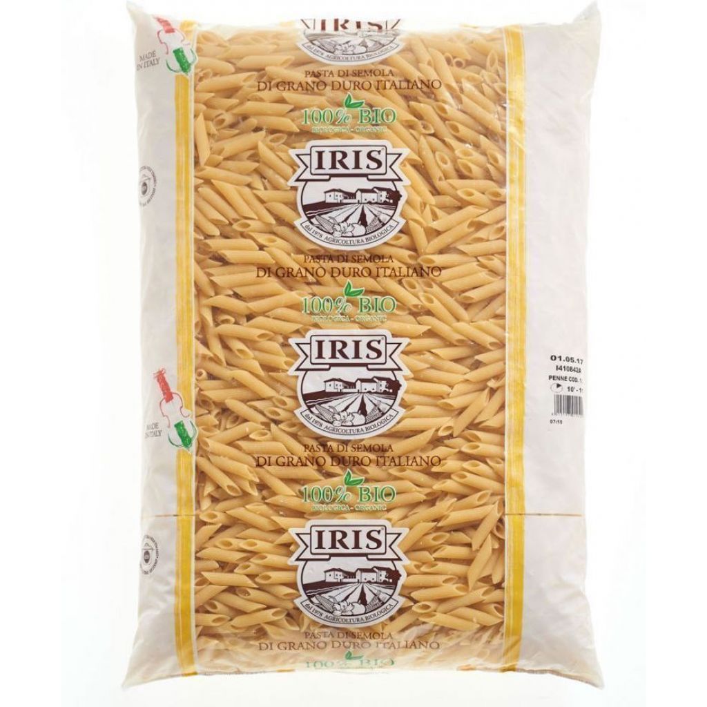 Penne semola bio IRIS 5 Kg