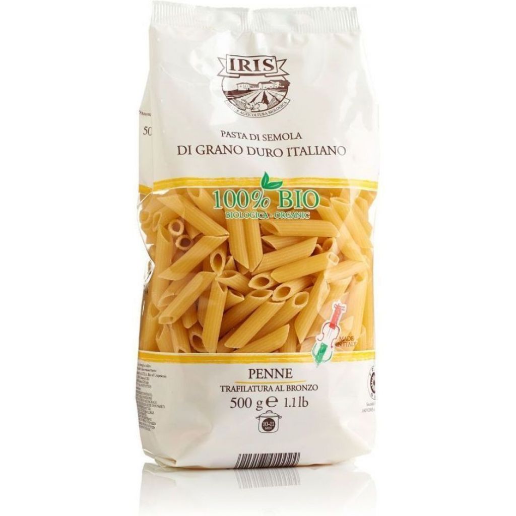 Penne semola bio IRIS 500 g