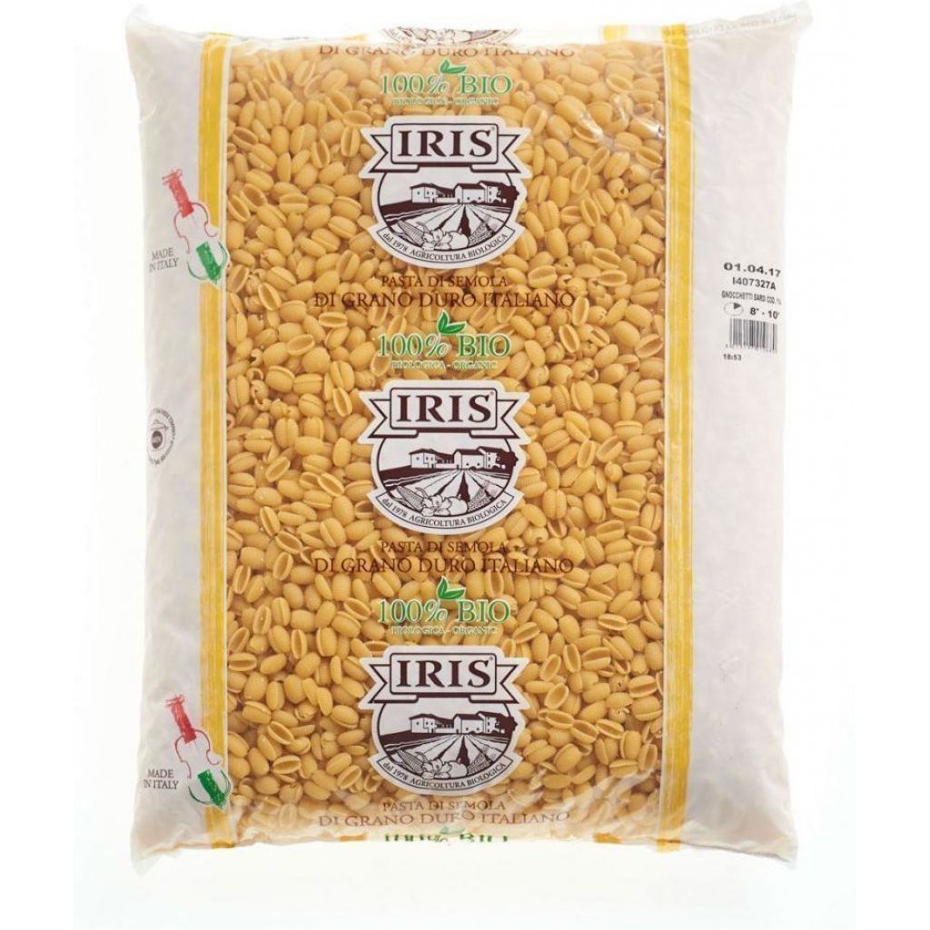 Gnocchetti sardi semola bio IRIS 5 Kg