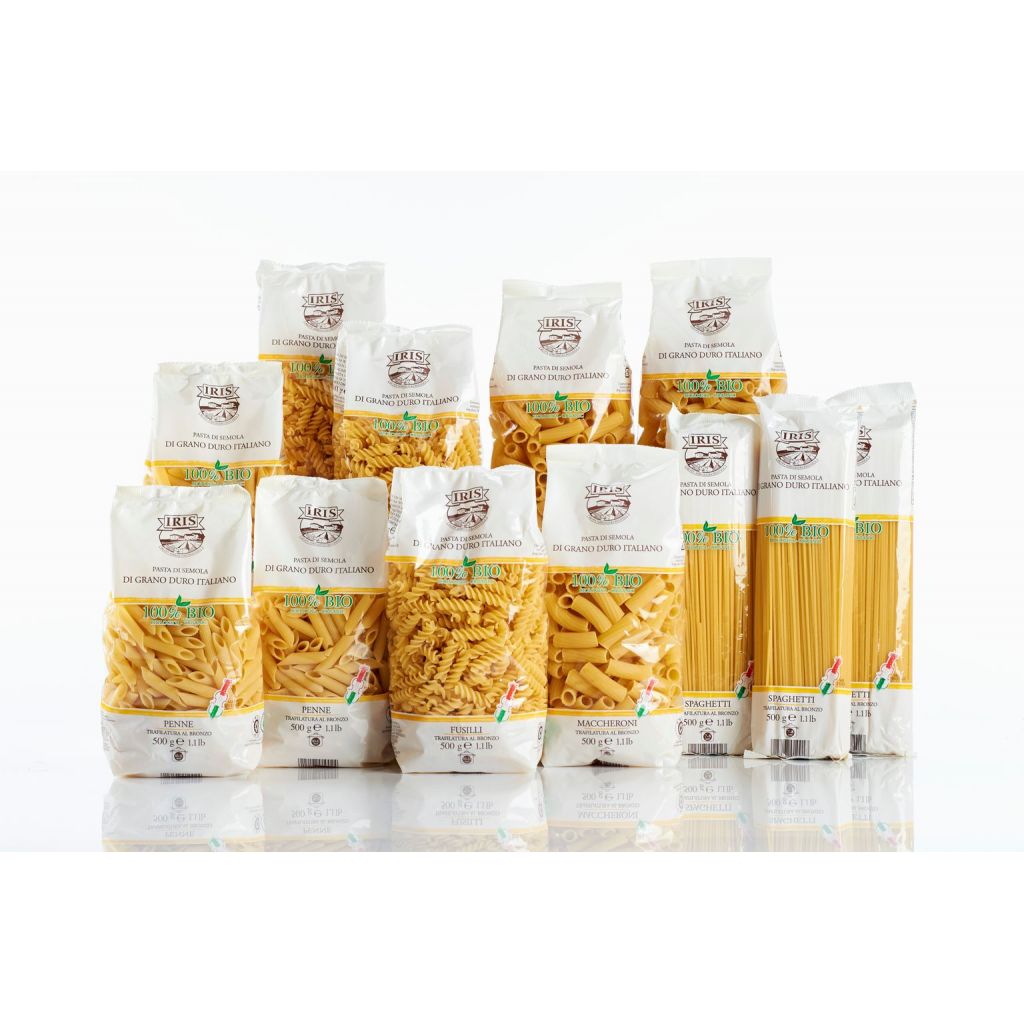 Pasta semola formati misti bio IRIS 500 g
