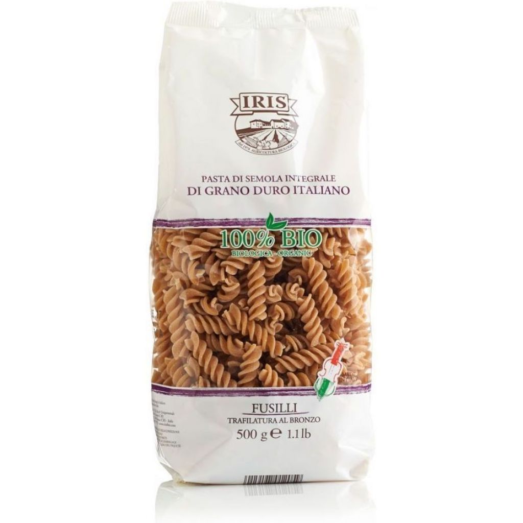 Fusilli integrali bio IRIS 500 g