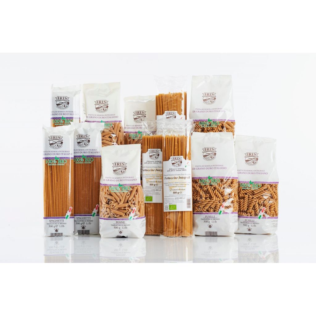 Pasta integrale formati misti bio IRIS 500 g