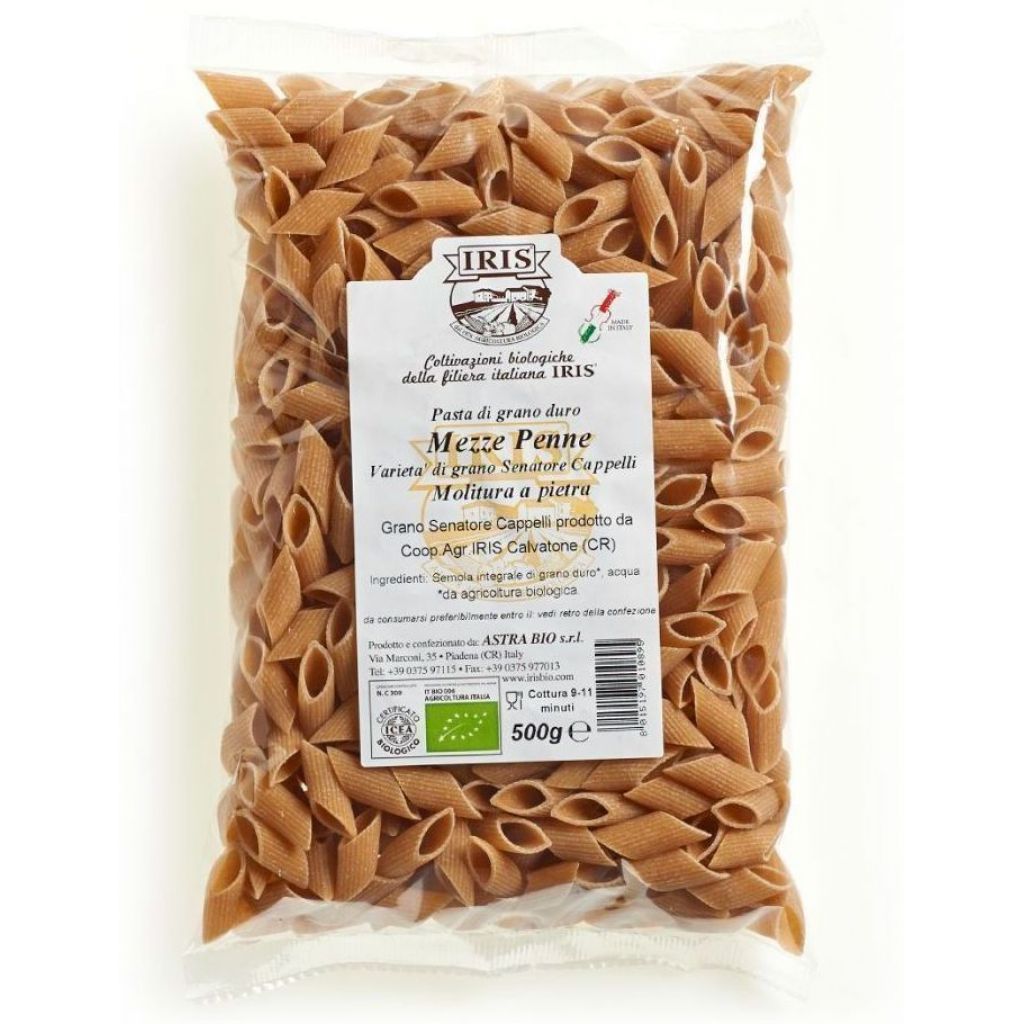 Mezze Penne semola integrale Cappelli 500 g