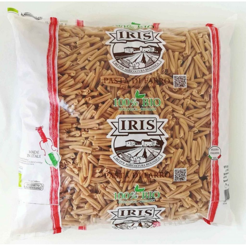 Caserecce farro semintegrale bio IRIS 3 Kg