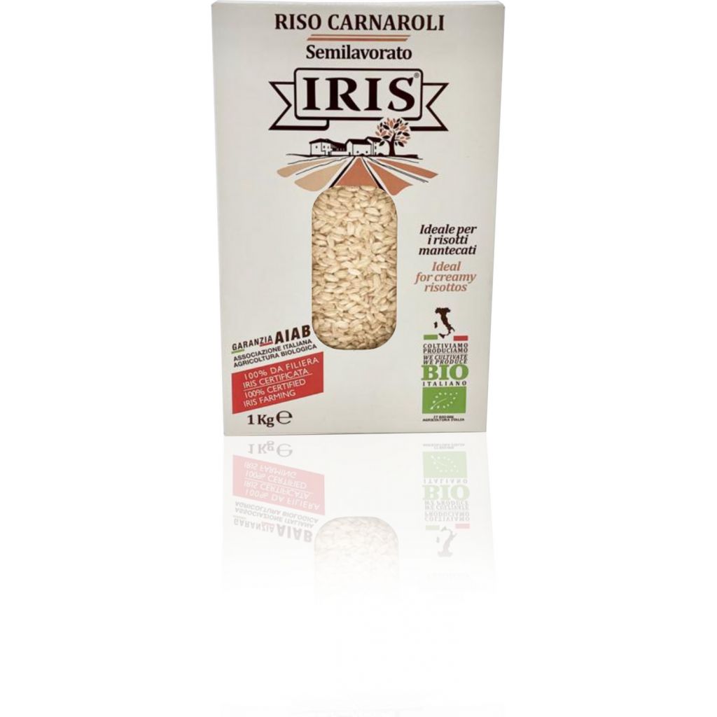 Riso Carnaroli semintegrale Bio IRIS 1 Kg.