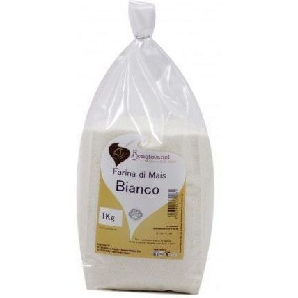Farina di Mais Bianco Perla - 1 Kg