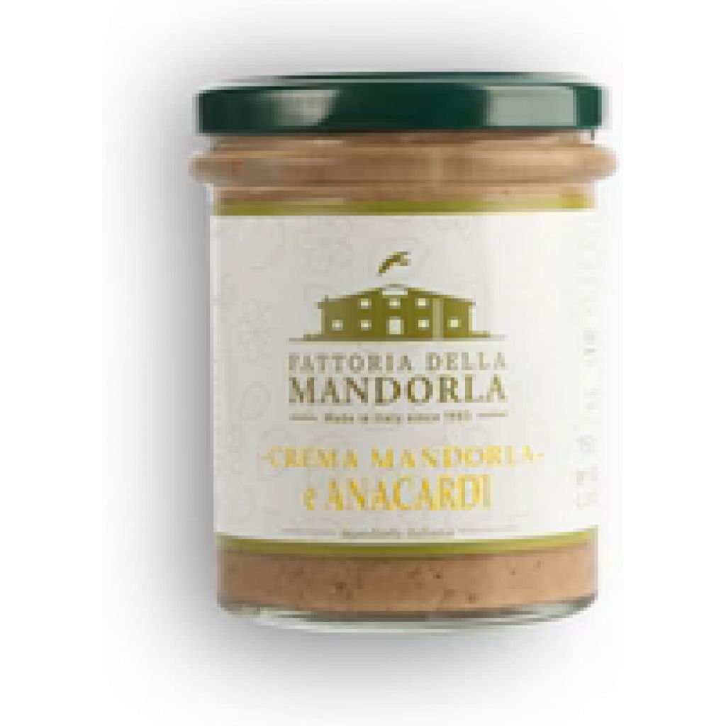 Crema di mandorle e anacardi 200g