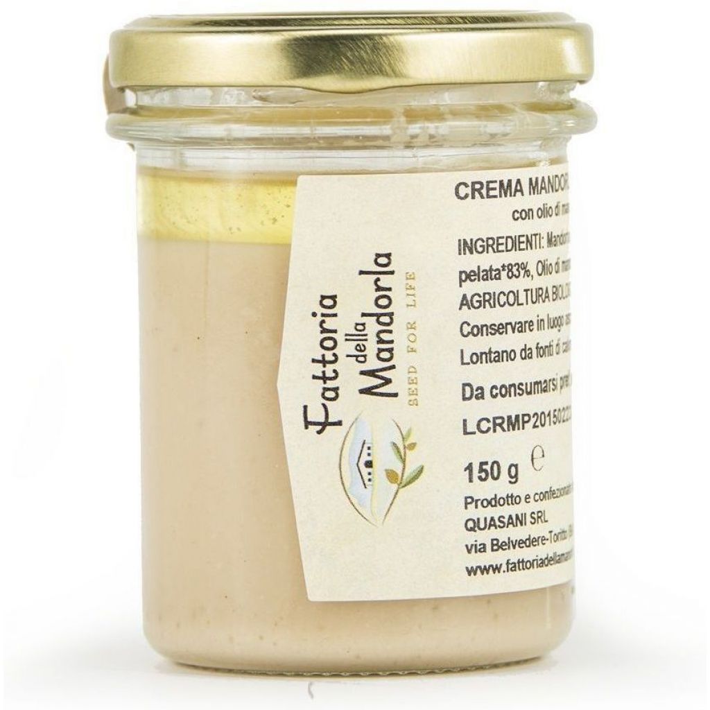 CREMA MANDORLA PELATA - Vasetto 200g