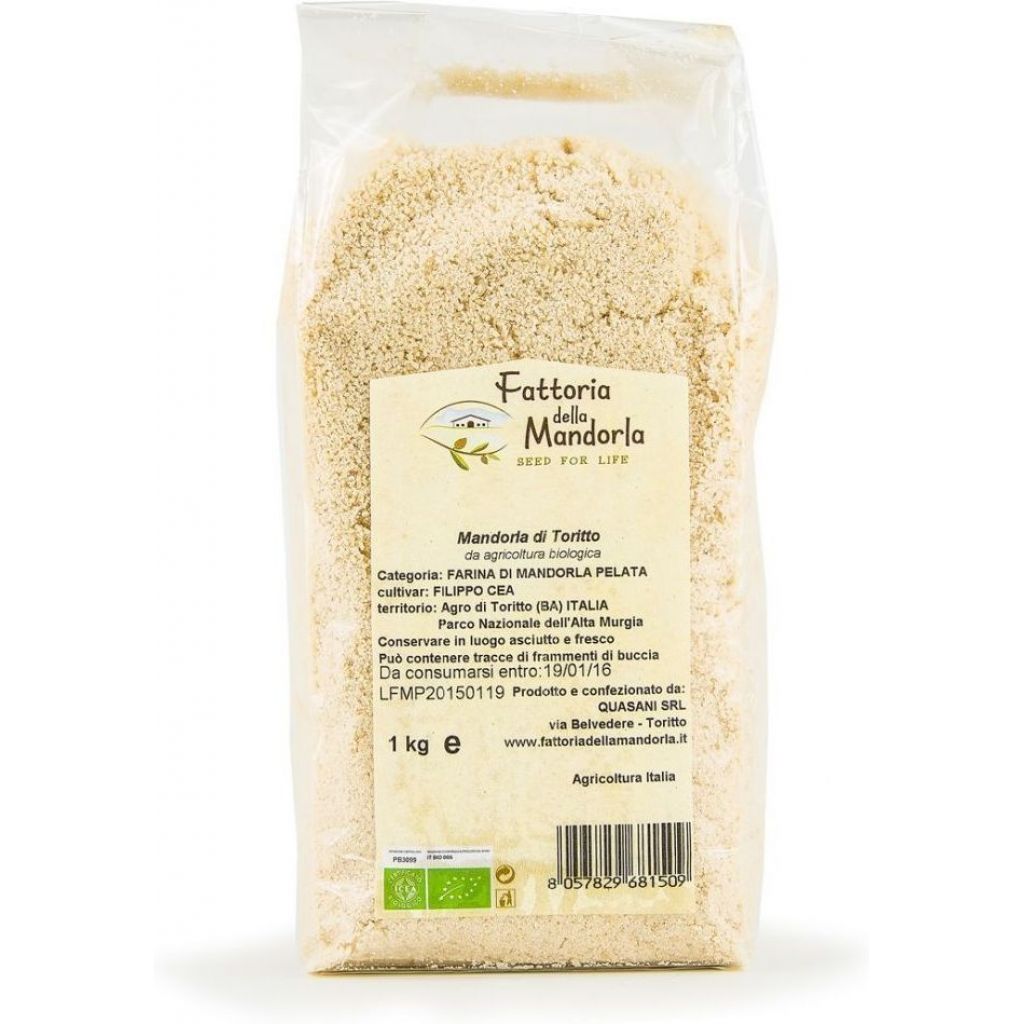 FARINA DI MANDORLA PELATA - scatola 1Kg