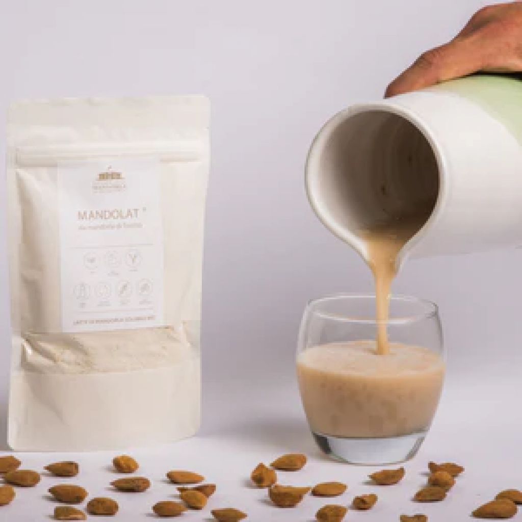 Mandolat - Latte solubile integrale 100% (da mandorla sgusciata) - 400 gr x 5 Litri
