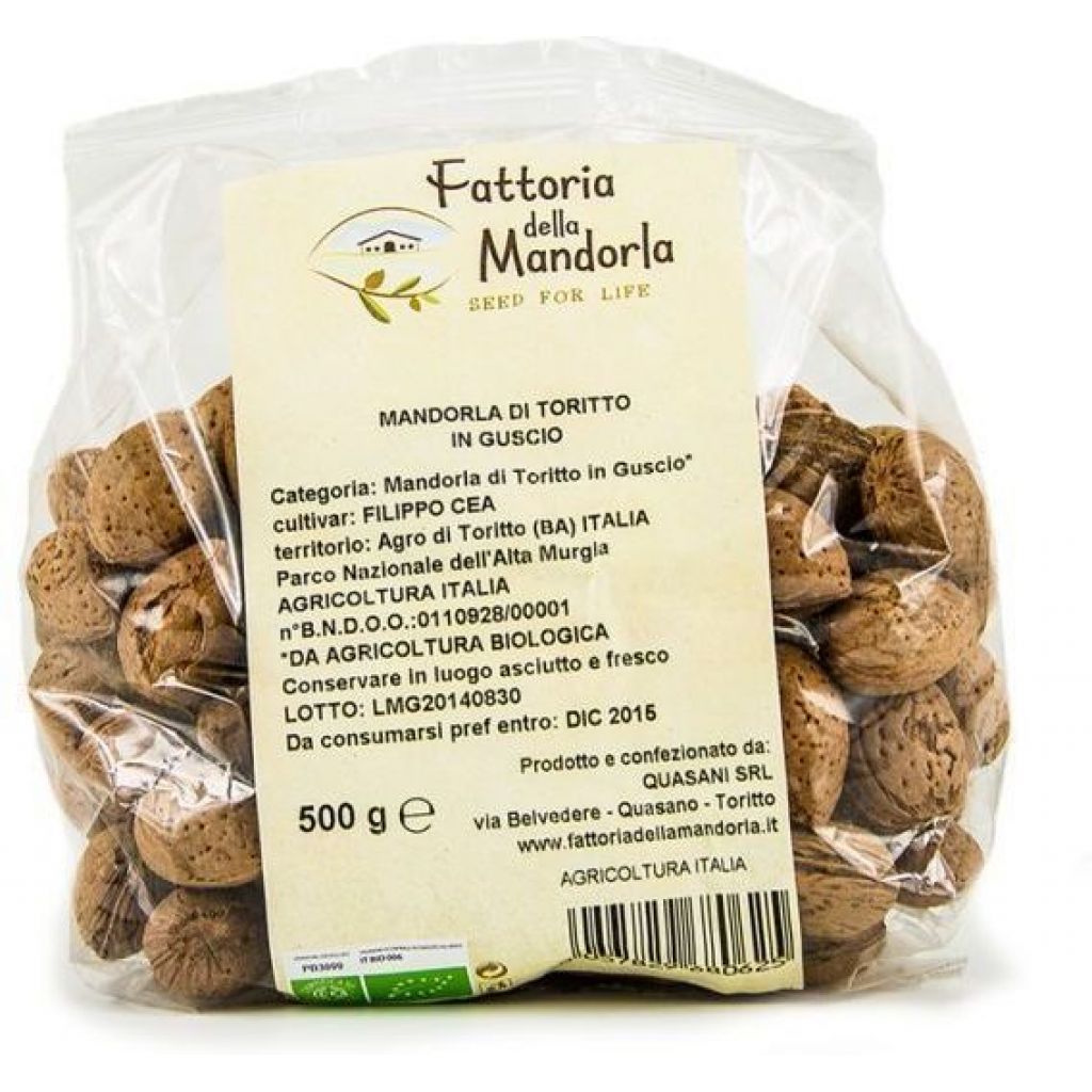 MANDORLA IN GUSCIO - Busta 500g
