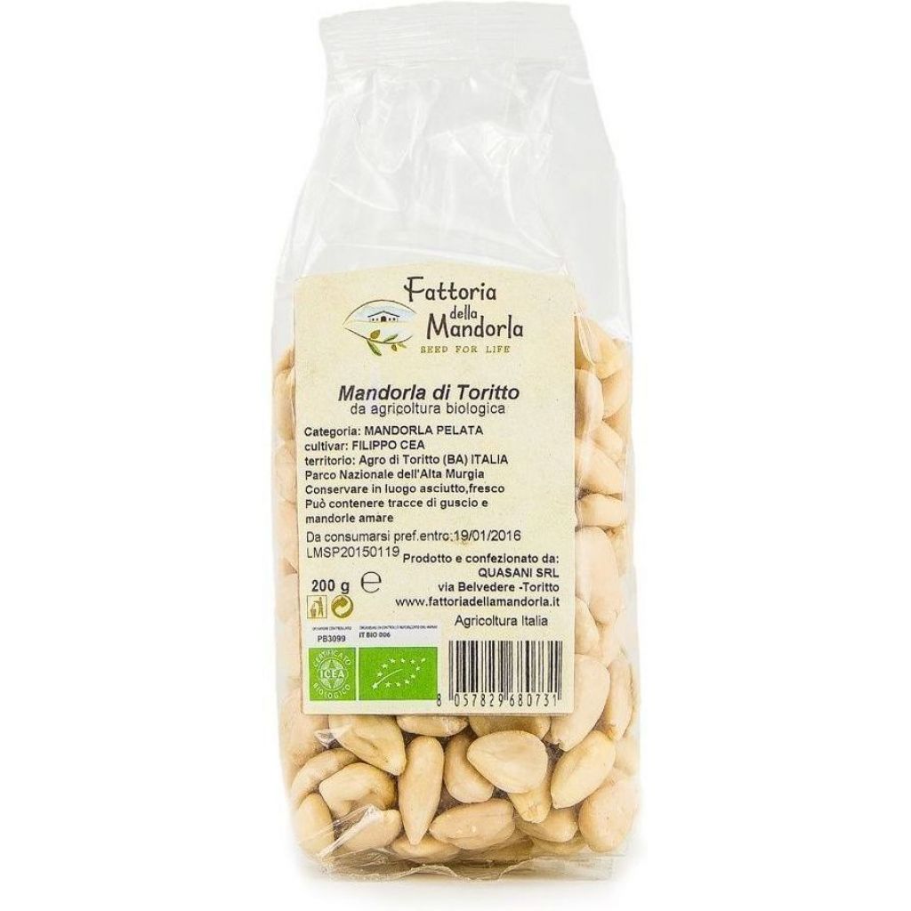 MANDORLA PELATA - Busta 200g