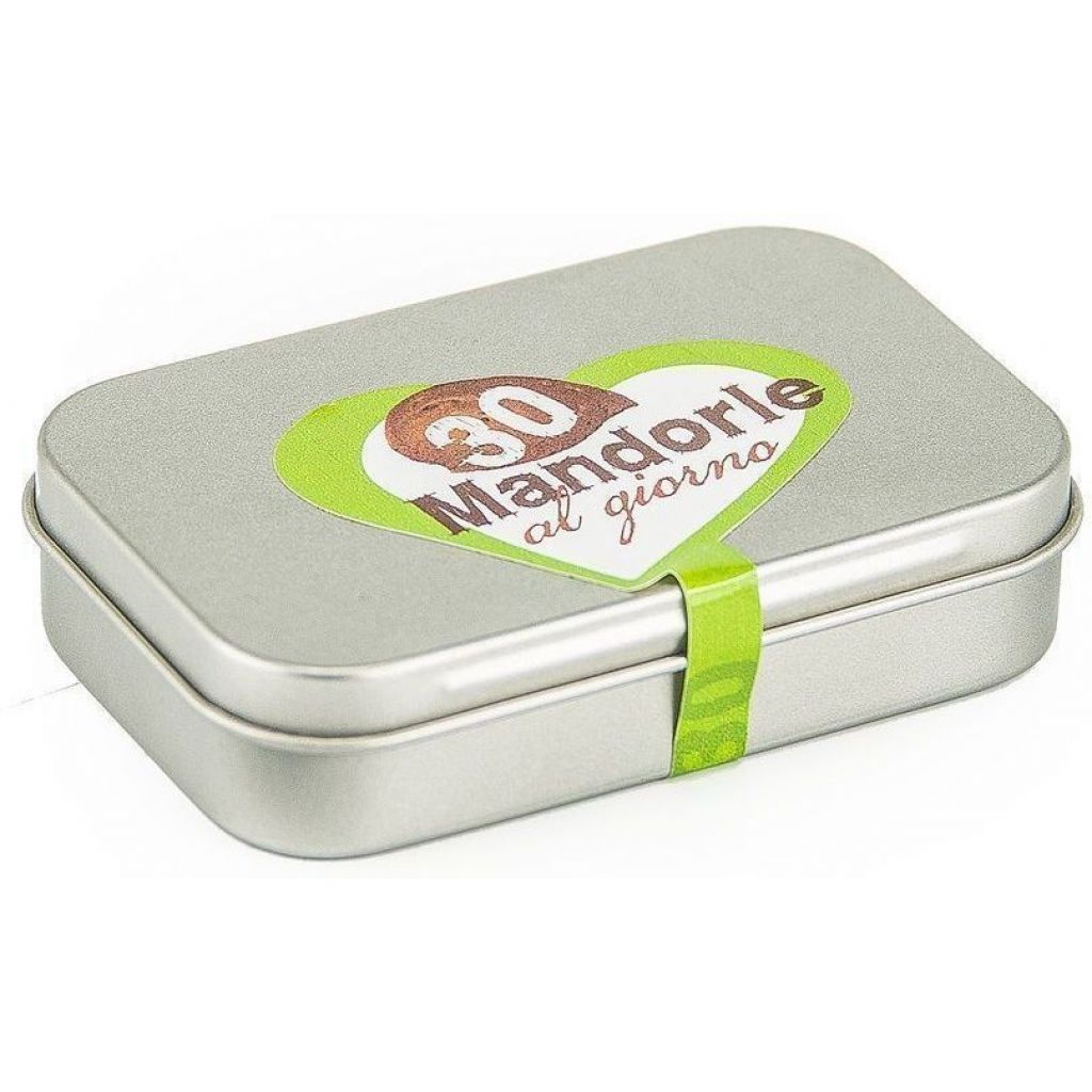 30 MANDORLE AL GIORNO - Scatolina latta 30g