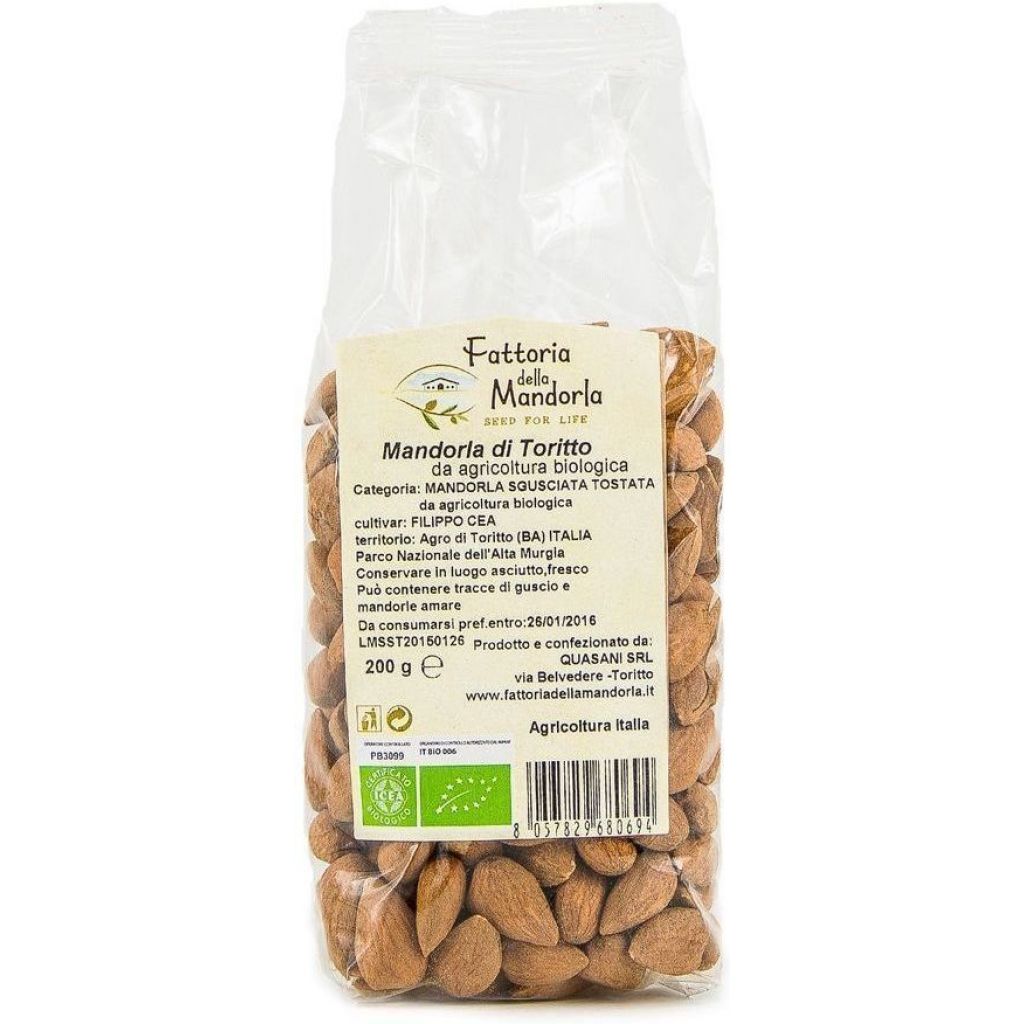 MANDORLA SGUSCIATA TOSTATA - Busta 200g