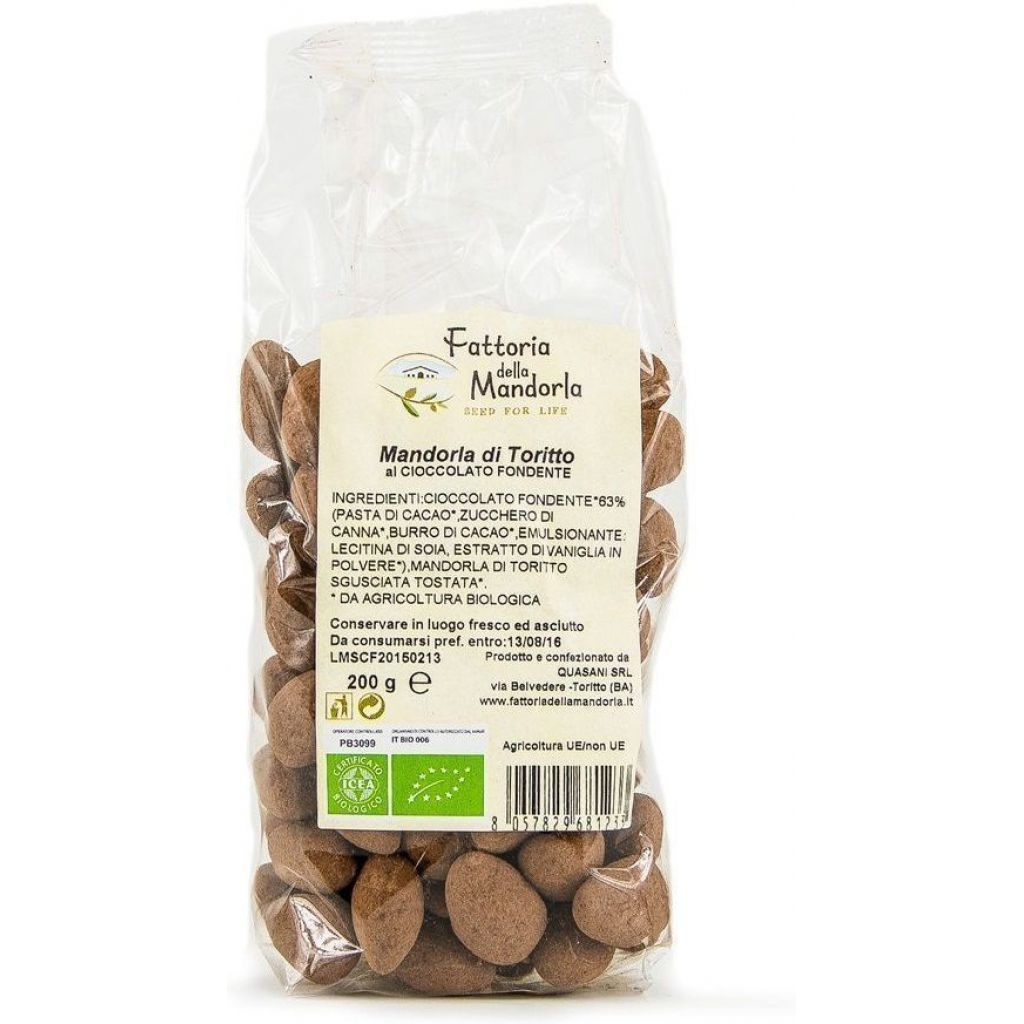 MANDORLA AL FONDENTE - Busta 200g