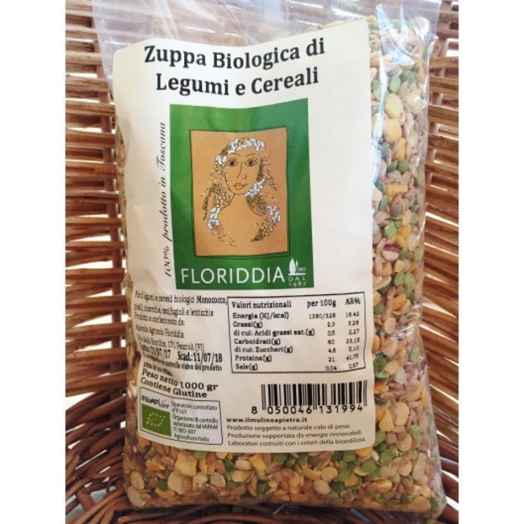 Zuppa 5 Kg legumi e cereali misti bio