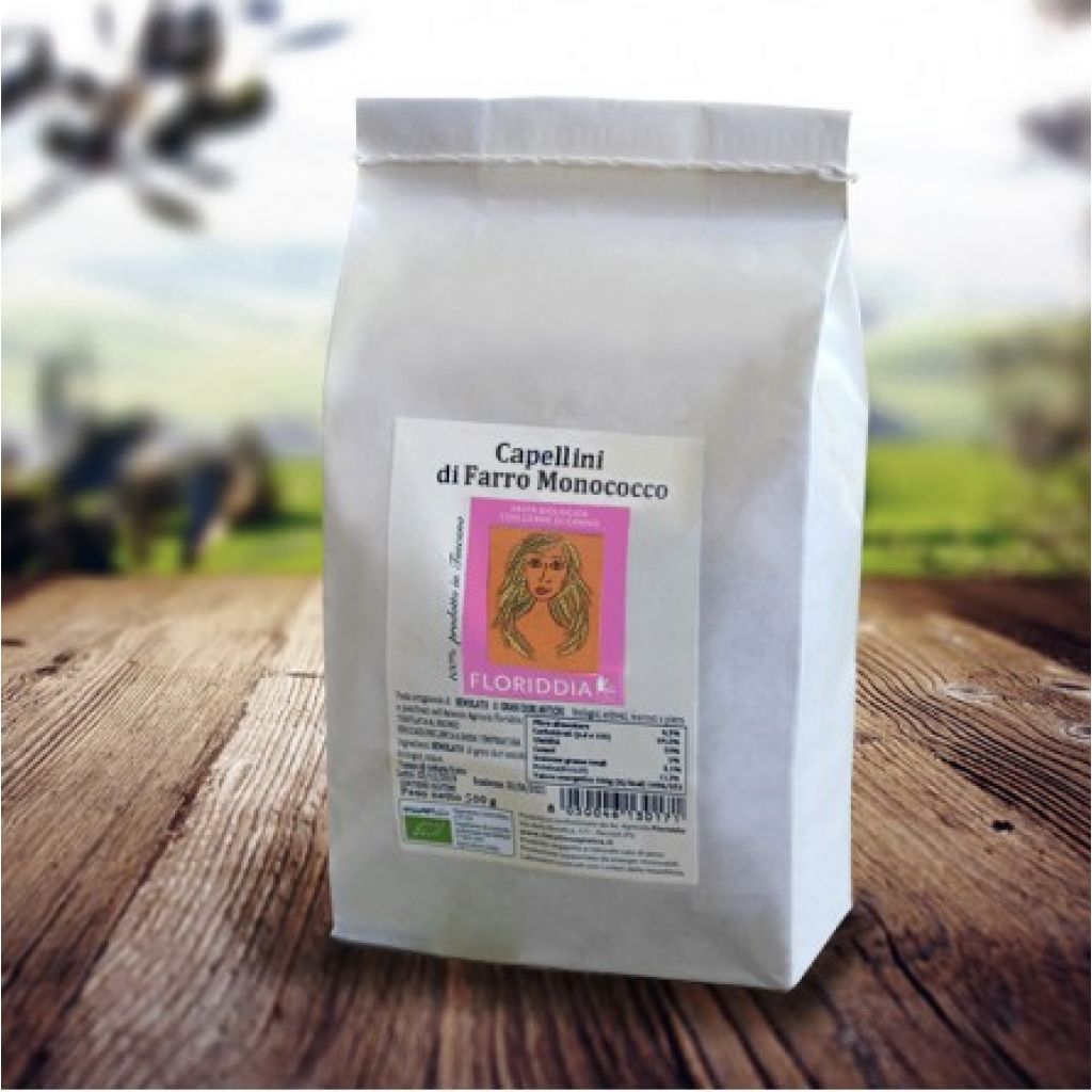 Capellini 500g Farro Monococco bio semintegrali