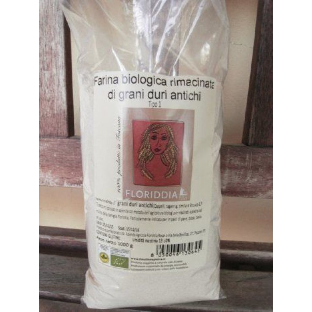 F. grani duri 25Kg antichi bio rimacinata a pietra
