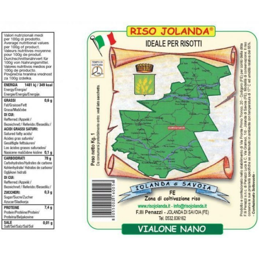 RISO VIALONE NANO- 1 Kg