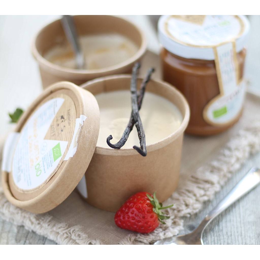 Panna cotta bio vaniglia