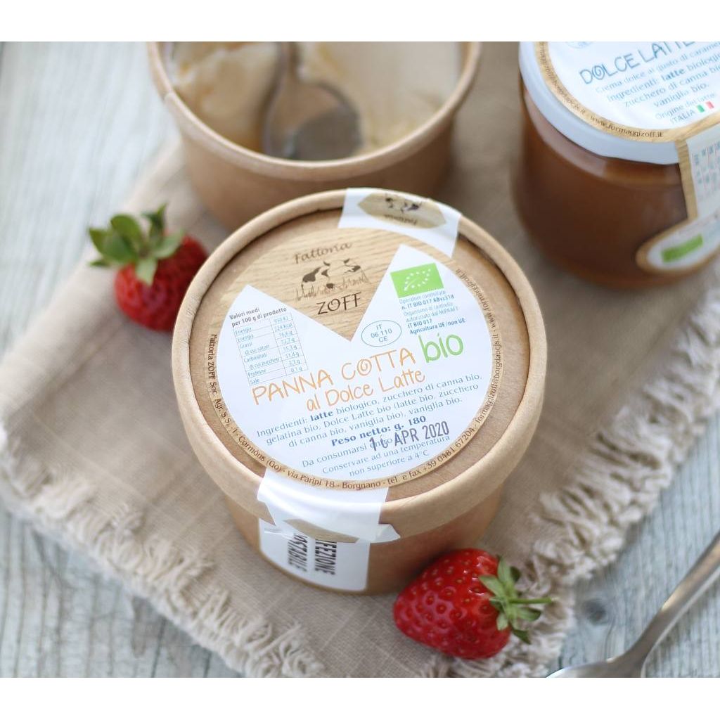 Panna cotta bio al Dolce Latte