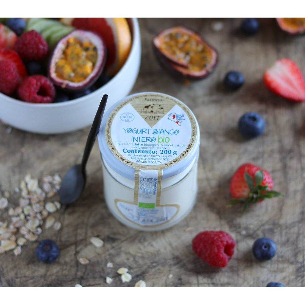 Yogurt bianco intero BIO 200 g