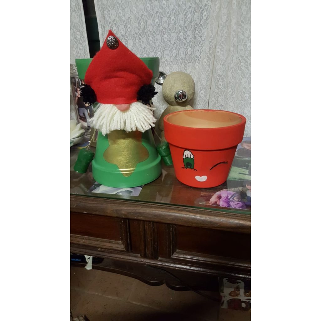 Vasetto doppio personaggio