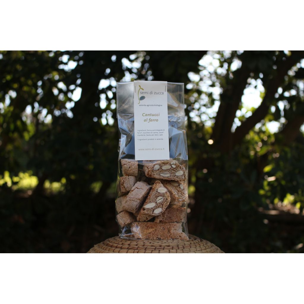 Cantucci al farro gr 300 fatti in casa