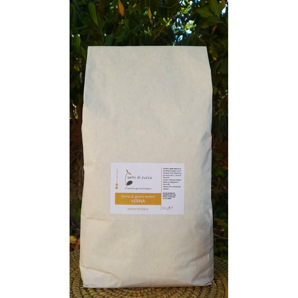 Farina grano tenero Verna 5 Kg