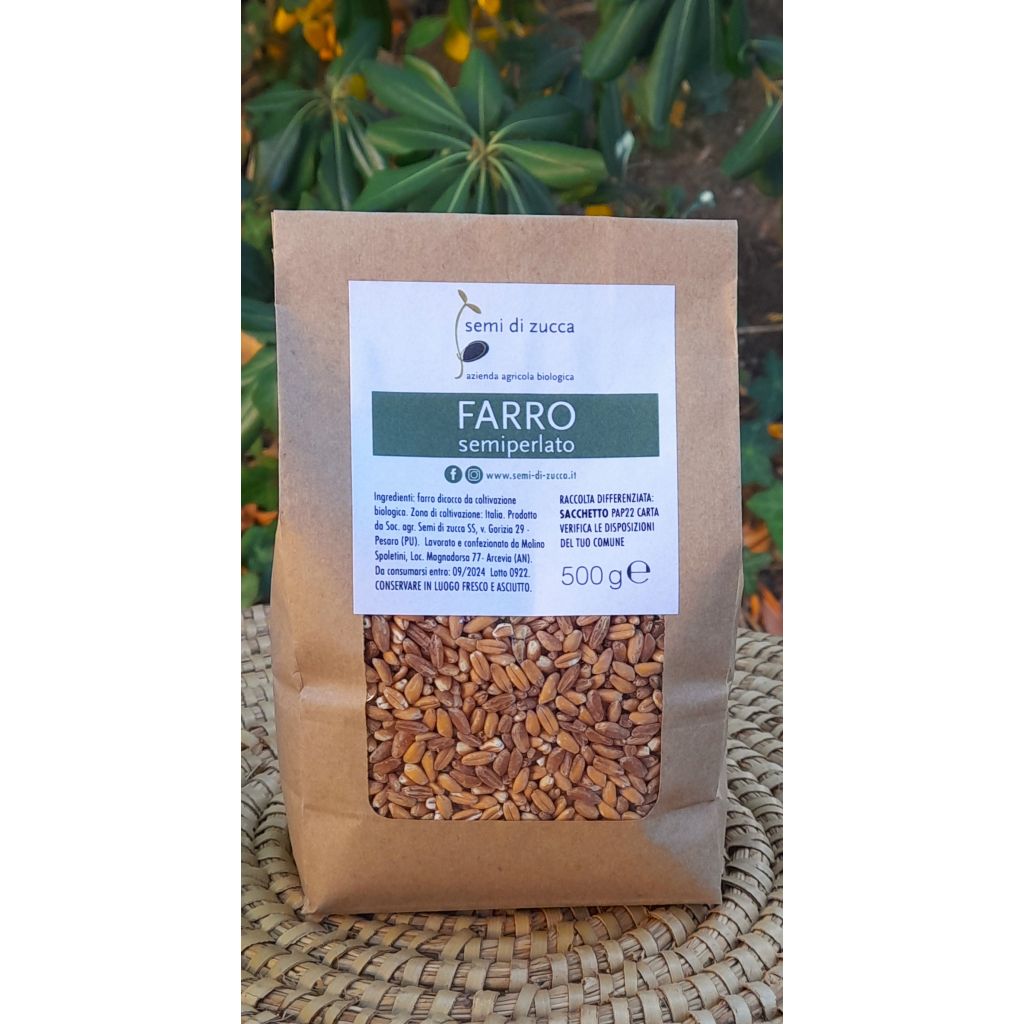 Farro semi perlato 500 gr