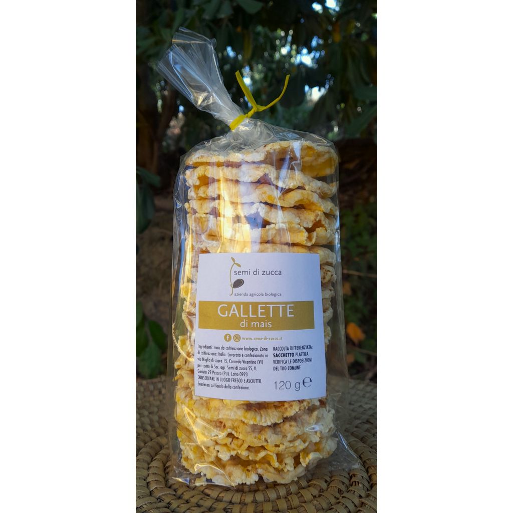 GALLETTE di mais, 120gr