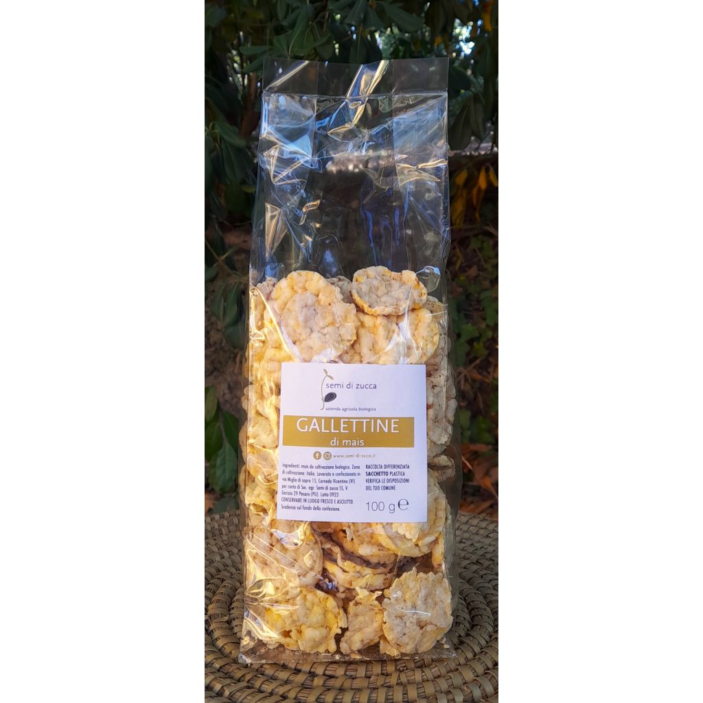 MINI-GALLETTE di mais, 100gr
