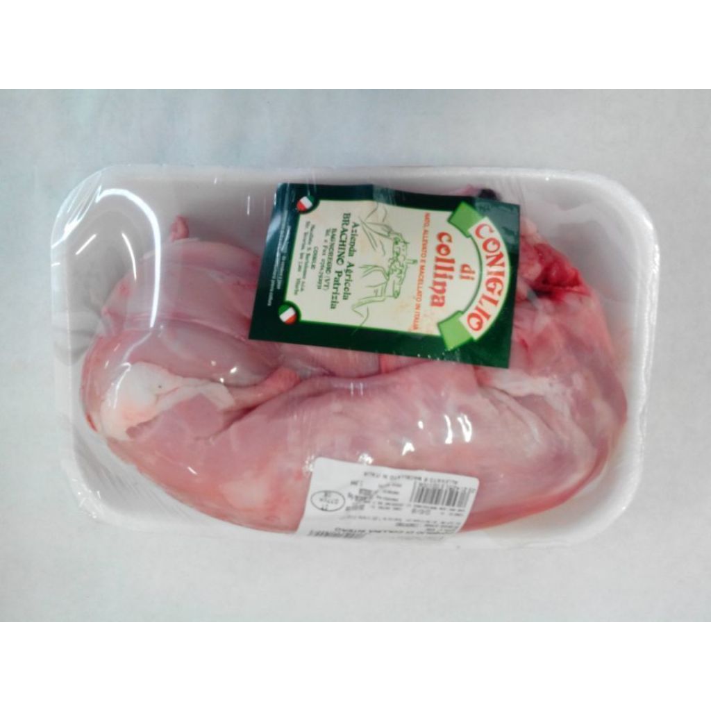 CONIGLIO COLLINA INTERO A PARTI sottovuoto