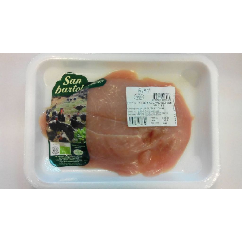 CHICKEN BREAST SLICES skin