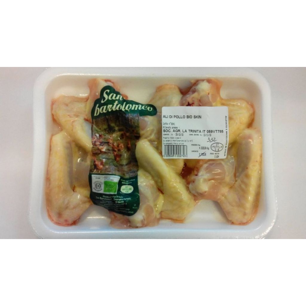 ALI DI POLLO SENZA PUNTE